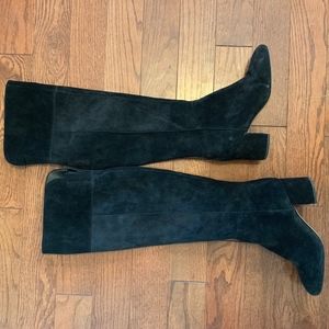 Franco Sarto Suede Over the Knee Boots WORN ONCE